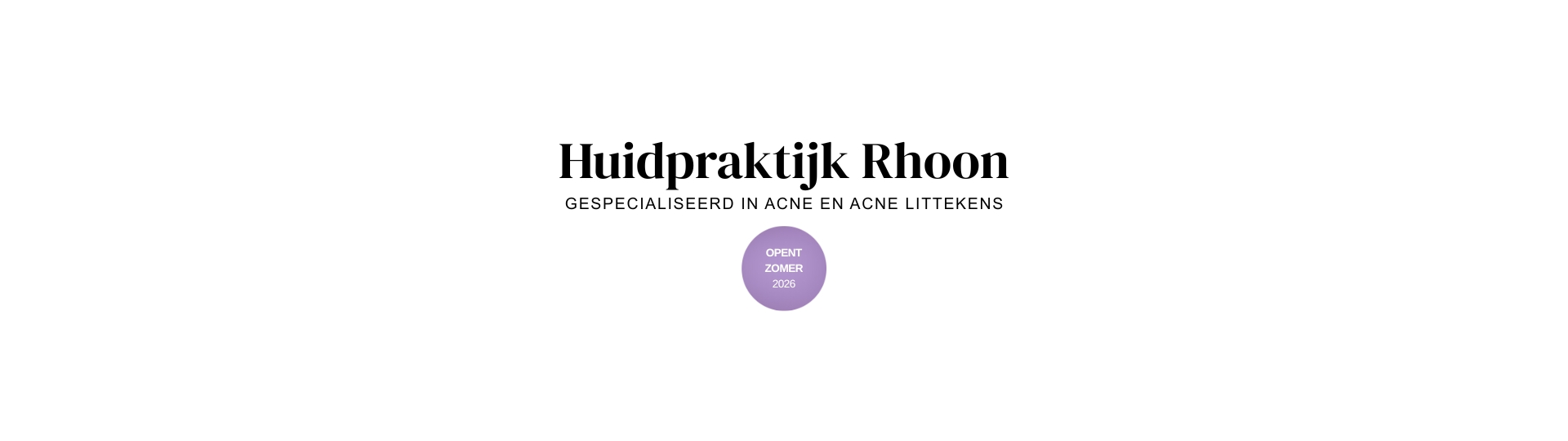 Huidpraktijk Rhoon